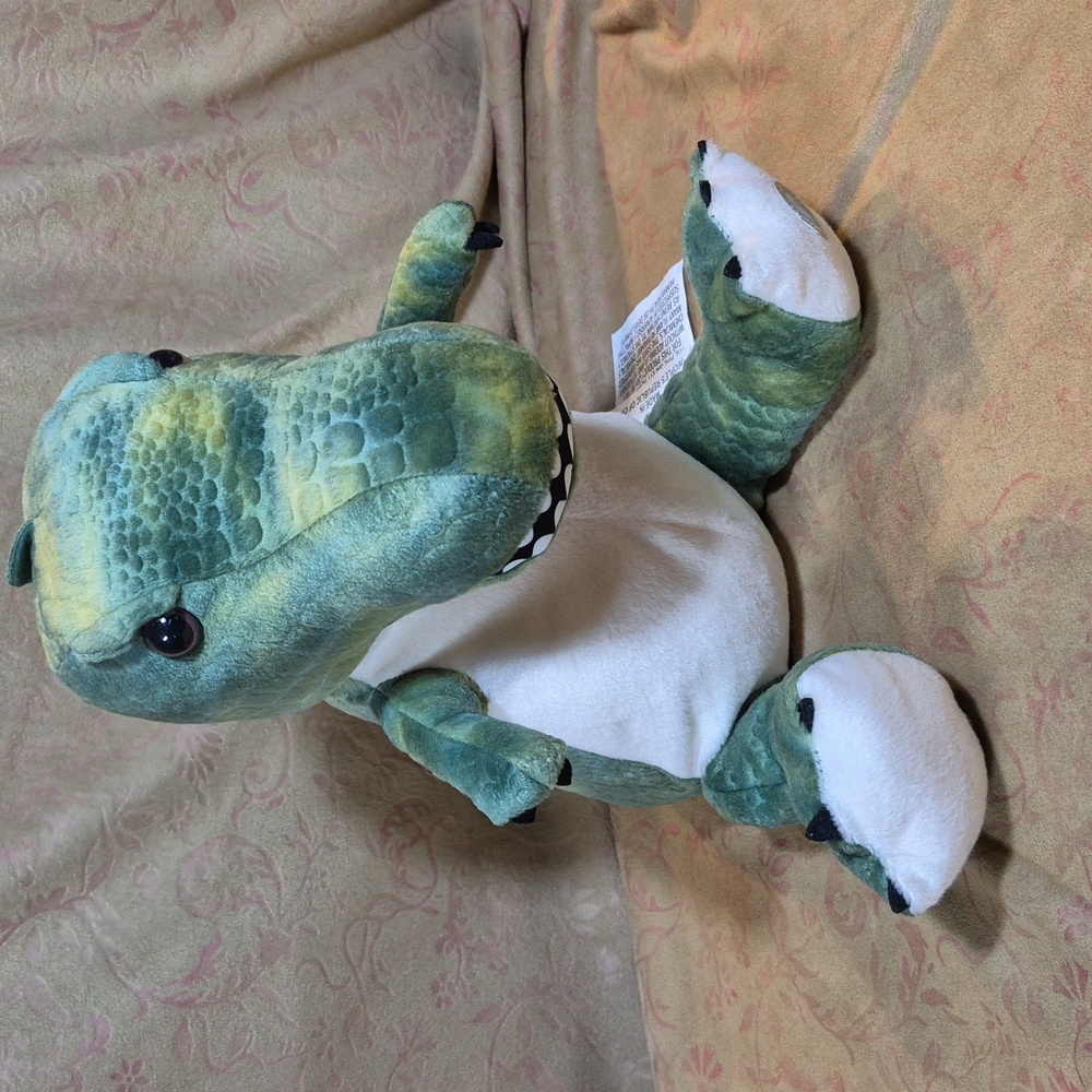 Leader Light Green T-Rex Dinosaur Plush that Shakes & Vibrates